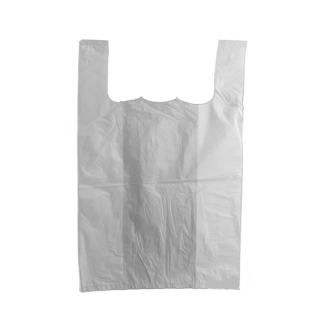 HDPE-Hemdchen weiß geblockt H 45 25+12x47 cm