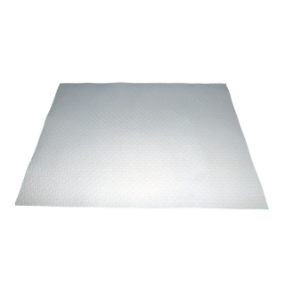 Damast-Tischtuchsets 80x120 cm weiß