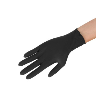 NITRIL Handschuhe schwarz Gr. M